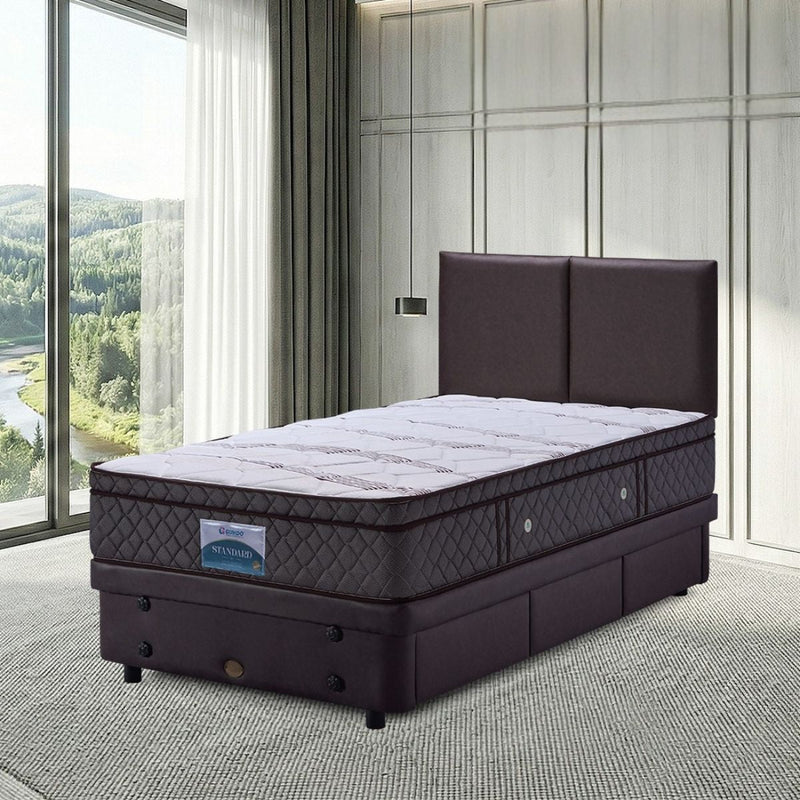 KASUR - SPRINGBED Kasur Springbed Guhdo Standard Plushtop Divan Drawer Laci 3 HB Atlantic GUHDO OSCARLIVING