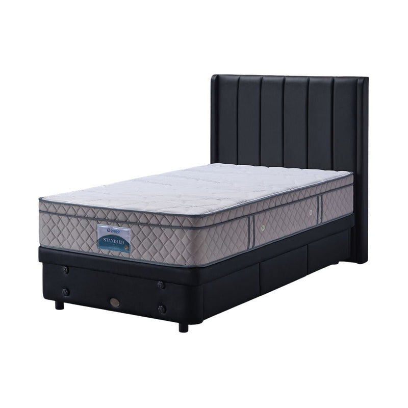 KASUR - SPRINGBED Kasur Springbed Guhdo Standard Plushtop Divan Drawer Laci 3 HB Marina KP GUHDO OSCARLIVING