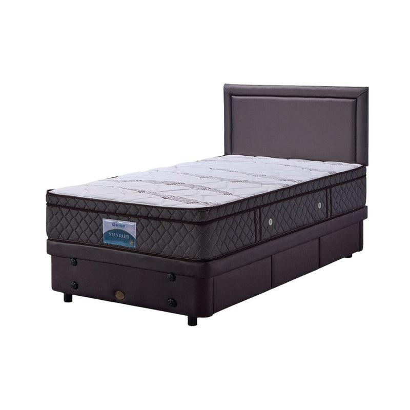 KASUR - SPRINGBED Kasur Springbed Guhdo Standard Plushtop Divan Drawer Laci 3 HB Prospine GUHDO OSCARLIVING