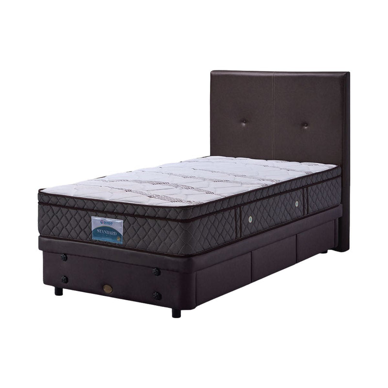 KASUR - SPRINGBED Kasur Springbed Guhdo Standard Plushtop Divan Drawer Laci 3 HB Rosela GUHDO OSCARLIVING