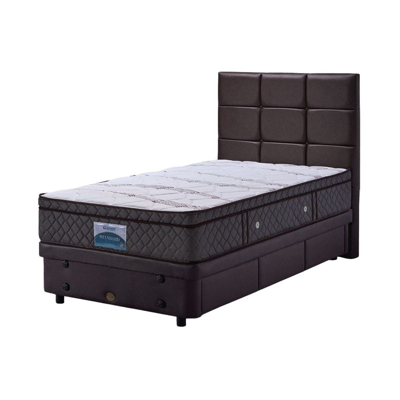 KASUR - SPRINGBED Kasur Springbed Guhdo Standard Plushtop Divan Drawer Laci 3 HB Tamara GUHDO OSCARLIVING