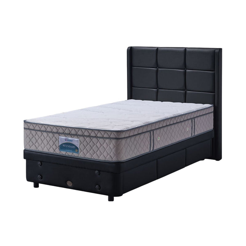 KASUR - SPRINGBED Kasur Springbed Guhdo Standard Plushtop Divan Drawer Laci 3 HB Tamara KP GUHDO OSCARLIVING