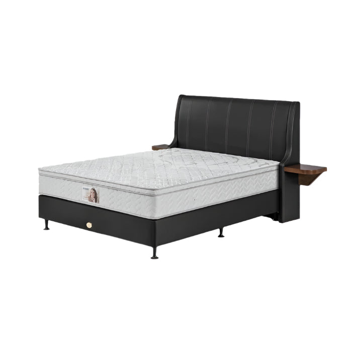 KASUR - SPRINGBED Kasur Springbed Guhdo Standard Plushtop HB Tiara (Without Side Table) | Fullset Atlantic GUHDO OSCARLIVING
