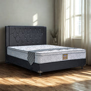 KASUR - SPRINGBED Kasur Springbed Hommy Azurea Plushtop HB Oxford | Fullset Oreo HOMMY OSCARLIVING