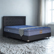 KASUR - SPRINGBED Kasur Springbed Hommy Azurea Plushtop HB Sydney | Fullset Oreo HOMMY OSCARLIVING