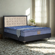 KASUR - SPRINGBED Kasur Springbed Hommy Azurea Plushtop HB Victoria | Fullset Oreo HOMMY OSCARLIVING