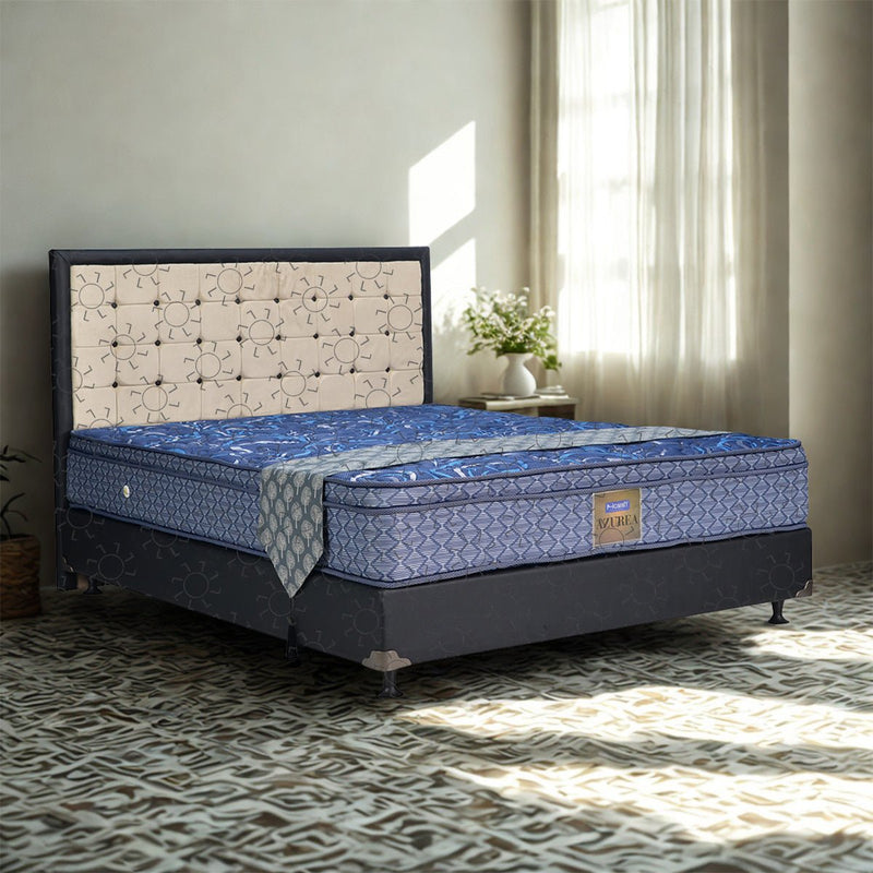 KASUR - SPRINGBED Kasur Springbed Hommy Azurea Plushtop HB Victoria | Fullset Oreo HOMMY OSCARLIVING