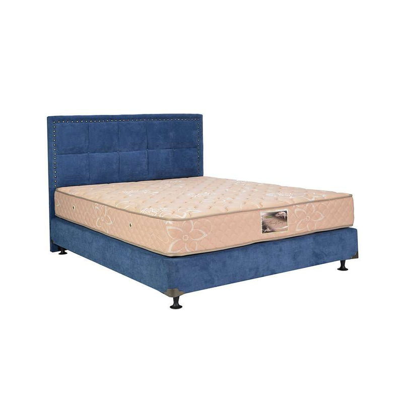 KASUR - SPRINGBED Kasur Springbed Quantum Heavenly Comfort | Fullset Kudeta Blue QUANTUM OSCARLIVING