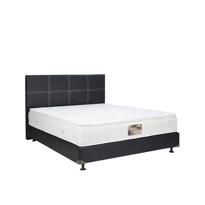 KASUR - SPRINGBED Kasur Springbed Quantum Heavenly Comfort Pillowtop | Fullset Elegance Oreo QUANTUM OSCARLIVING