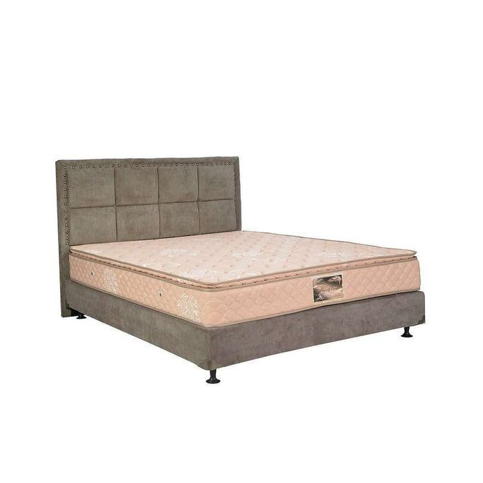 KASUR - SPRINGBED Kasur Springbed Quantum Heavenly Comfort Pillowtop | Fullset Kudeta Brown QUANTUM OSCARLIVING