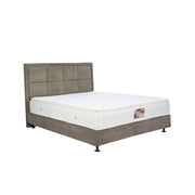 KASUR - SPRINGBED Kasur Springbed Quantum Heavenly Comfort Pillowtop | Fullset Kudeta Brown QUANTUM OSCARLIVING