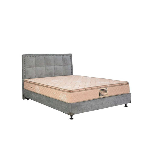 KASUR - SPRINGBED Kasur Springbed Quantum Heavenly Comfort Pillowtop | Fullset Kudeta Grey QUANTUM OSCARLIVING