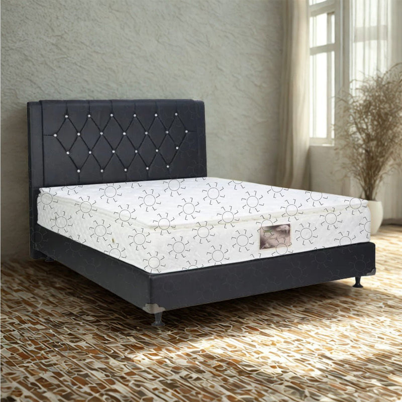 KASUR - SPRINGBED Kasur Springbed Quantum Heavenly Comfort Pillowtop | Fullset Oxford Oreo QUANTUM OSCARLIVING