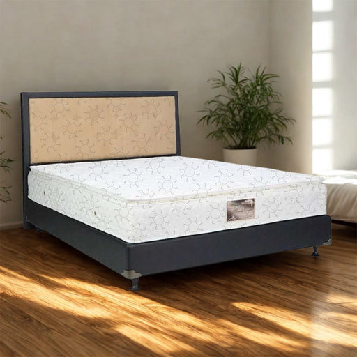 KASUR - SPRINGBED Kasur Springbed Quantum Heavenly Comfort Pillowtop | Fullset Queenstown Oreo QUANTUM OSCARLIVING