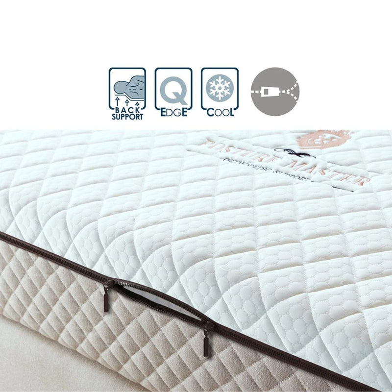 KASUR - SPRINGBED Kasur Springbed Quantum Posture Master Latex Zipper HB Azalea QUANTUM OSCARLIVING