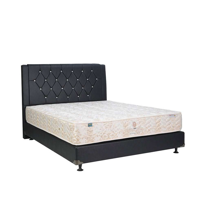 KASUR - SPRINGBED Kasur Springbed Quantum Posture Master Orthopedic HB Oxford | Fullset Oreo QUANTUM OSCARLIVING