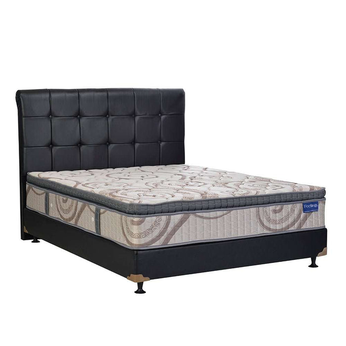 KASUR - SPRINGBED Kasur Springbed Romance Feelings Plushtop HB Amore | Oreo Fullset ROMANCE OSCARLIVING