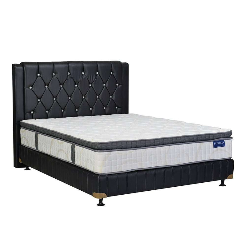 KASUR - SPRINGBED Kasur Springbed Romance Feelings Plushtop HB Oxford | Fullset Kent ROMANCE OSCARLIVING