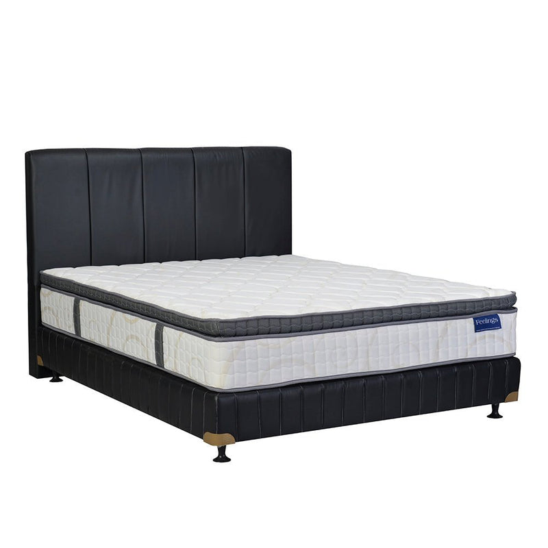 KASUR - SPRINGBED Kasur Springbed Romance Feelings Plushtop HB Vadia | Fullset Kent ROMANCE OSCARLIVING