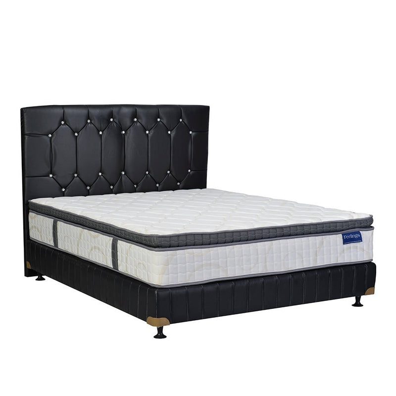 KASUR - SPRINGBED Kasur Springbed Romance Feelings Plushtop HB Verona | Fullset Kent ROMANCE OSCARLIVING