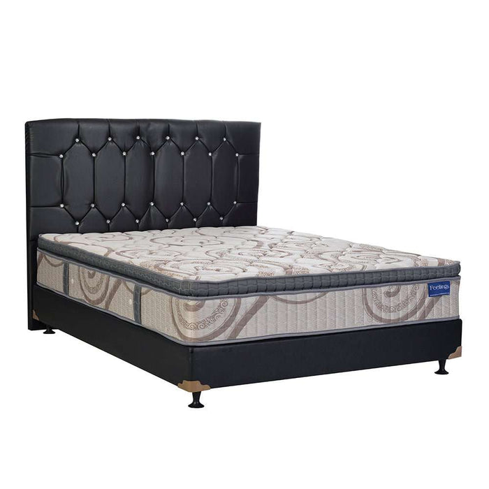KASUR - SPRINGBED Kasur Springbed Romance Feelings Plushtop HB Verona | Oreo Fullset ROMANCE OSCARLIVING