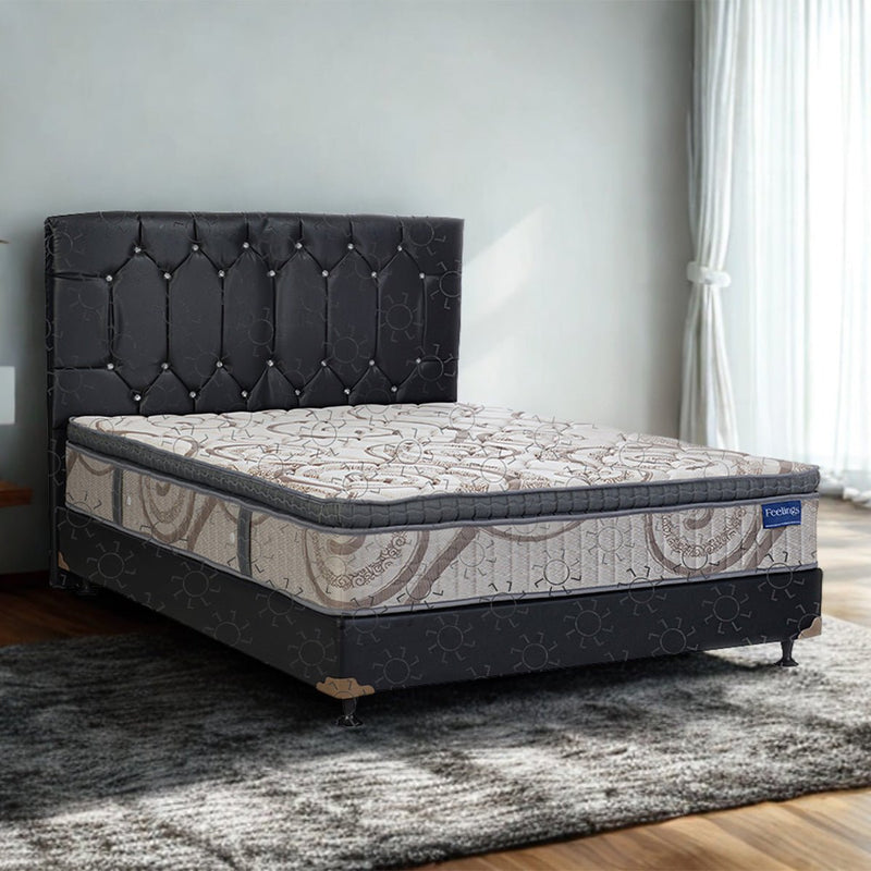 KASUR - SPRINGBED Kasur Springbed Romance Feelings Plushtop HB Verona | Oreo Fullset ROMANCE OSCARLIVING