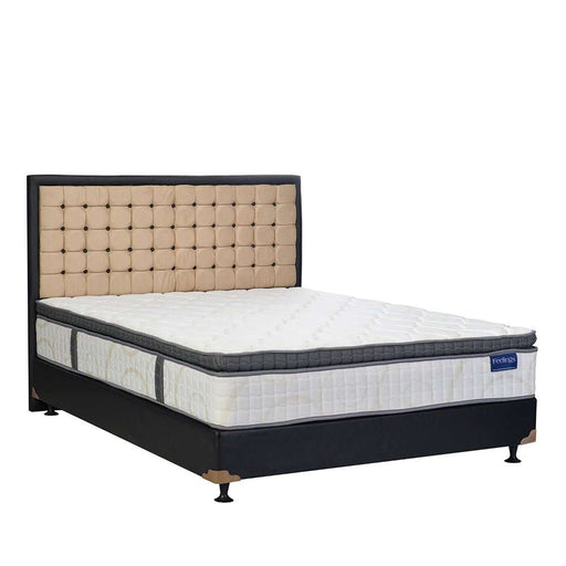 KASUR - SPRINGBED Kasur Springbed Romance Feelings Plushtop HB Victoria | Fullset Oreo ROMANCE OSCARLIVING