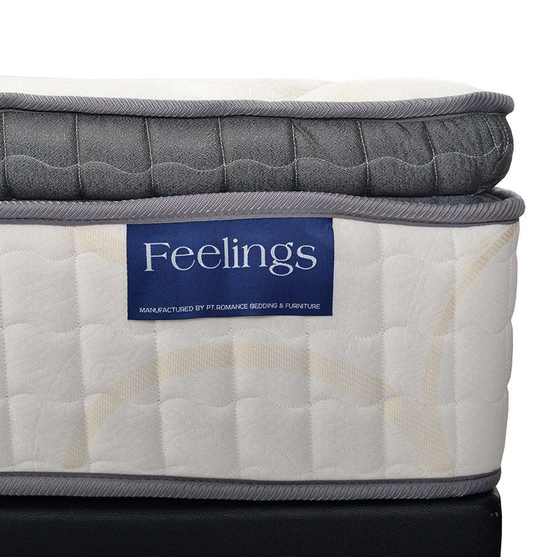 KASUR - SPRINGBED Kasur Springbed Romance Feelings Plushtop ROMANCE OSCARLIVING