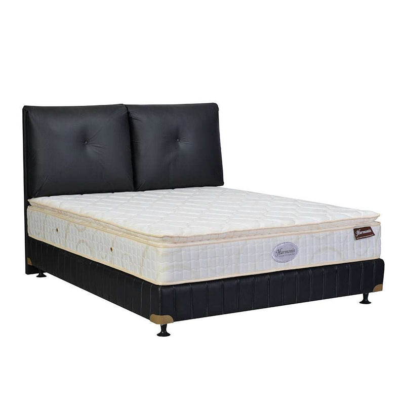 KASUR - SPRINGBED Kasur Springbed Romance Harmonis PillowTop HB Boston | Fullset Kent ROMANCE OSCARLIVING