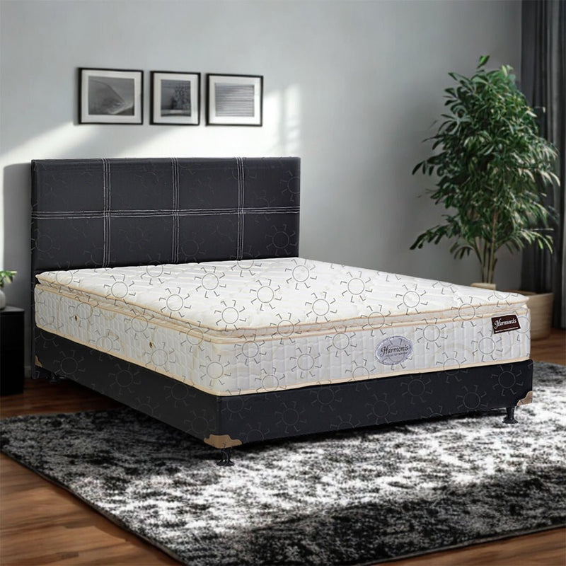 KASUR - SPRINGBED Kasur Springbed Romance Harmonis PillowTop HB Elegance | Fullset Oreo ROMANCE OSCARLIVING