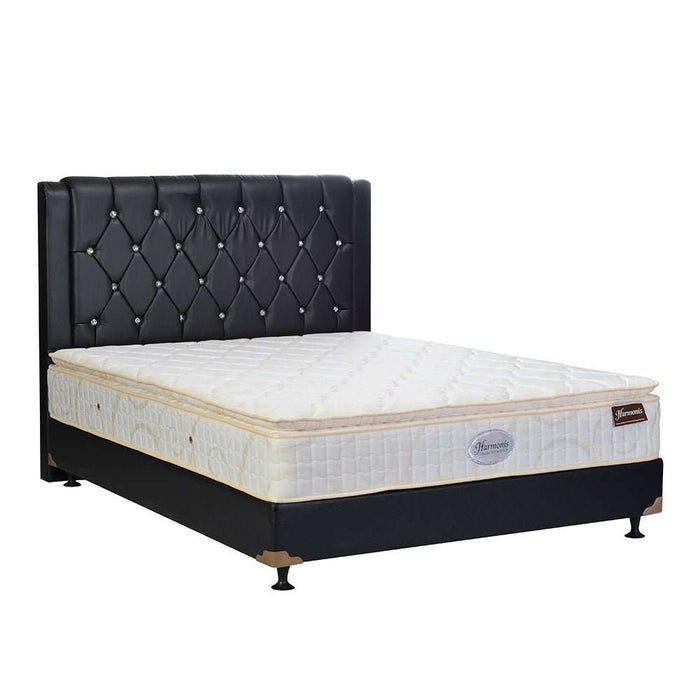 KASUR - SPRINGBED Kasur Springbed Romance Harmonis PillowTop HB Oxford | Fullset Oreo ROMANCE OSCARLIVING