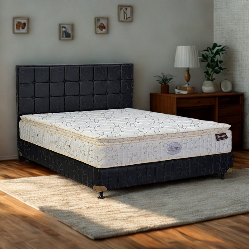KASUR - SPRINGBED Kasur Springbed Romance Harmonis PillowTop HB Sydney | Fullset Kent ROMANCE OSCARLIVING