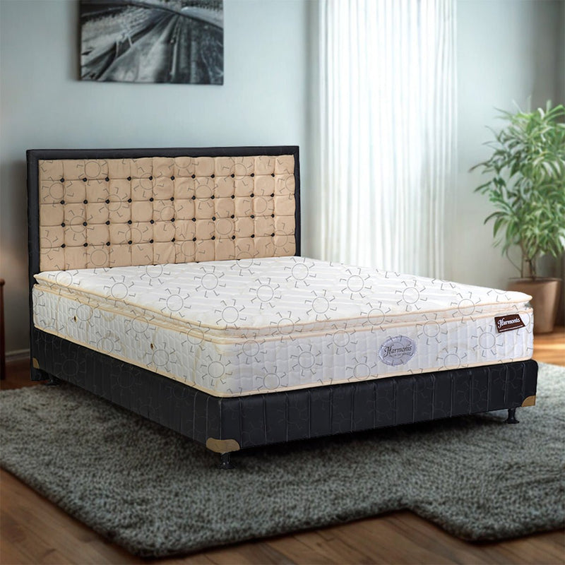 KASUR - SPRINGBED Kasur Springbed Romance Harmonis PillowTop HB Victoria | Fullset Kent ROMANCE OSCARLIVING