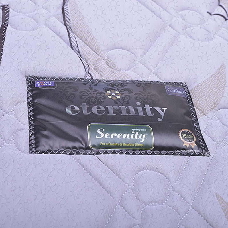 KASUR - SPRINGBED Kasur Springbed Serenity Eternity White HB Verona | Fullset Oreo SERENITY OSCARLIVING