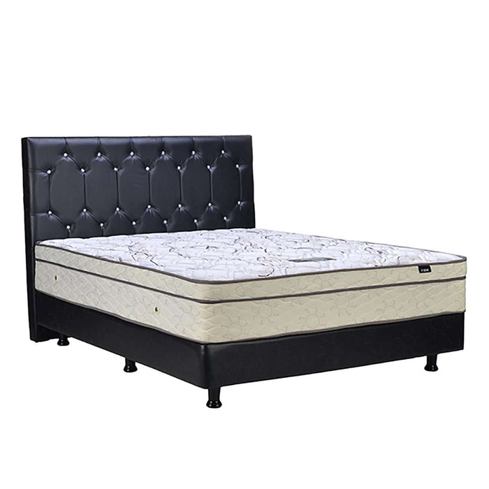 KASUR - SPRINGBED Kasur Springbed Serenity Eternity White HB Verona | Fullset Oreo SERENITY OSCARLIVING