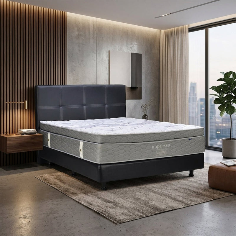 KASUR - SPRINGBED Kasur Springbed Serenity Impressa Pocket Spring HB Elegance | Fullset Oreo SERENITY OSCARLIVING