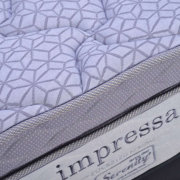 KASUR - SPRINGBED Kasur Springbed Serenity Impressa Pocket Spring HB Elegance | Fullset Oreo SERENITY OSCARLIVING