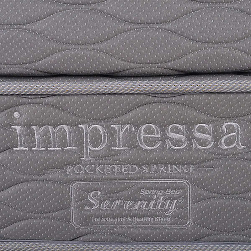 KASUR - SPRINGBED Kasur Springbed Serenity Impressa Pocket Spring HB Oxford | Fullset Oreo SERENITY OSCARLIVING