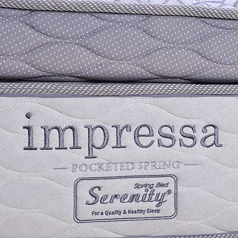KASUR - SPRINGBED Kasur Springbed Serenity Impressa Pocket Spring HB Vadia | Fullset Kozo SERENITY OSCARLIVING