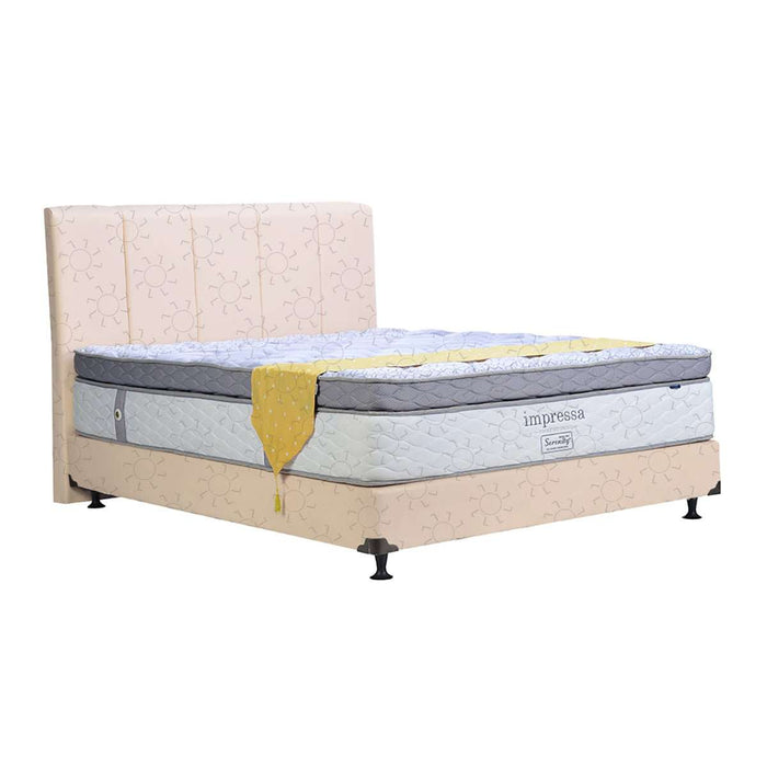 KASUR - SPRINGBED Kasur Springbed Serenity Impressa Pocket Spring HB Vadia | Fullset Kozo SERENITY OSCARLIVING