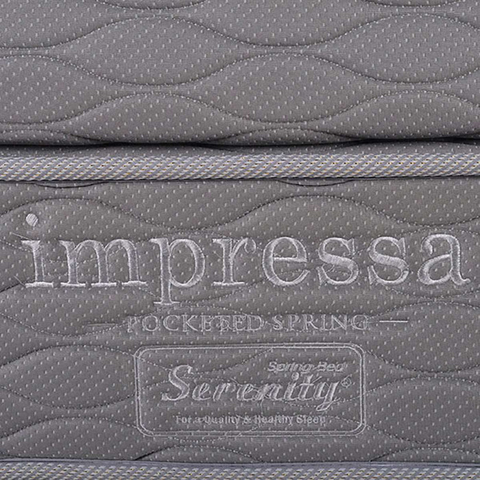 KASUR - SPRINGBED Kasur Springbed Serenity Impressa Pocket Spring HB Verona | Fullset Oreo SERENITY OSCARLIVING