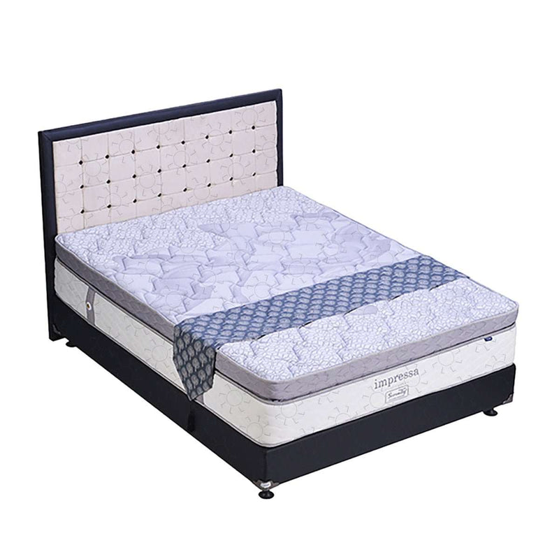 KASUR - SPRINGBED Kasur Springbed Serenity Impressa Pocket Spring HB Victoria | Fullset Oreo SERENITY OSCARLIVING