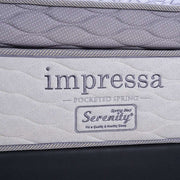 KASUR - SPRINGBED Kasur Springbed Serenity Impressa Pocket Spring HB Victoria | Fullset Oreo SERENITY OSCARLIVING