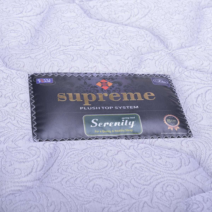 KASUR - SPRINGBED Kasur Springbed Serenity Supreme Pocket Spring HB Verona | Fullset Oreo SERENITY OSCARLIVING