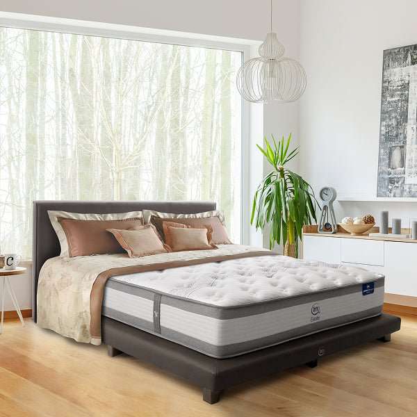 KASUR - SPRINGBED Kasur Springbed Serta Estate Fullset Boston SERTA OSCARLIVING