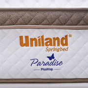 KASUR - SPRINGBED Kasur Springbed Uniland Paradise Plushtop Lavasa | Fullset Fullham UNILAND OSCARLIVING