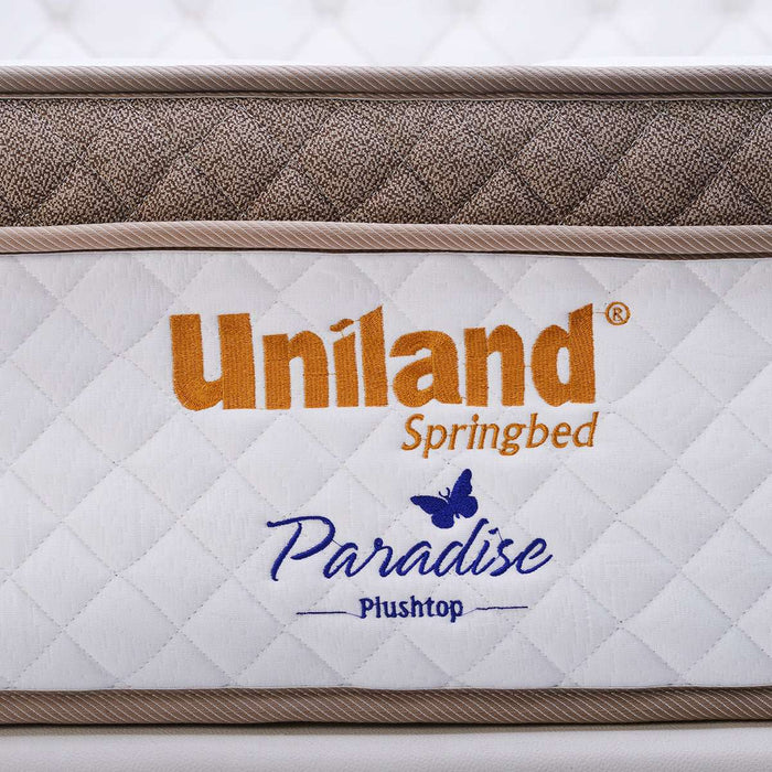 KASUR - SPRINGBED Kasur Springbed Uniland Paradise Plushtop Lavasa | Fullset Fullham UNILAND OSCARLIVING