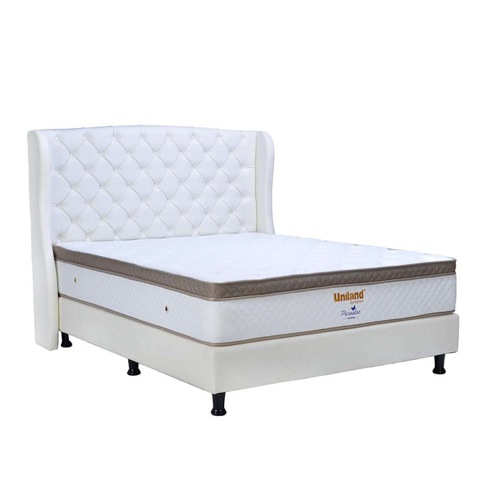 KASUR - SPRINGBED Kasur Springbed Uniland Paradise Plushtop Lavasa | Fullset Fullham UNILAND OSCARLIVING
