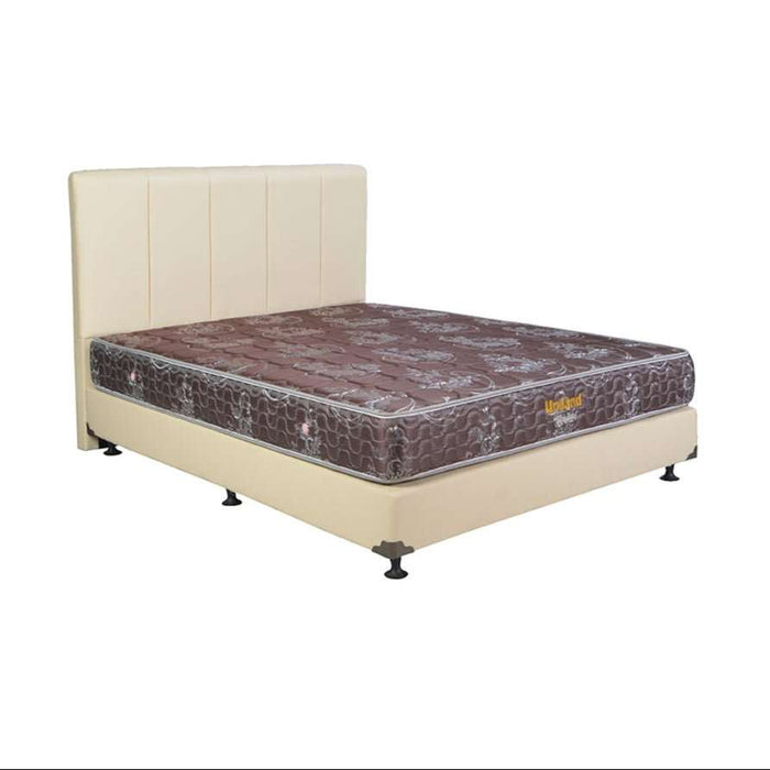 KASUR - SPRINGBED Kasur Springbed Uniland Standard HB Vadia Cream | Fullset Kozo UNILAND OSCARLIVING