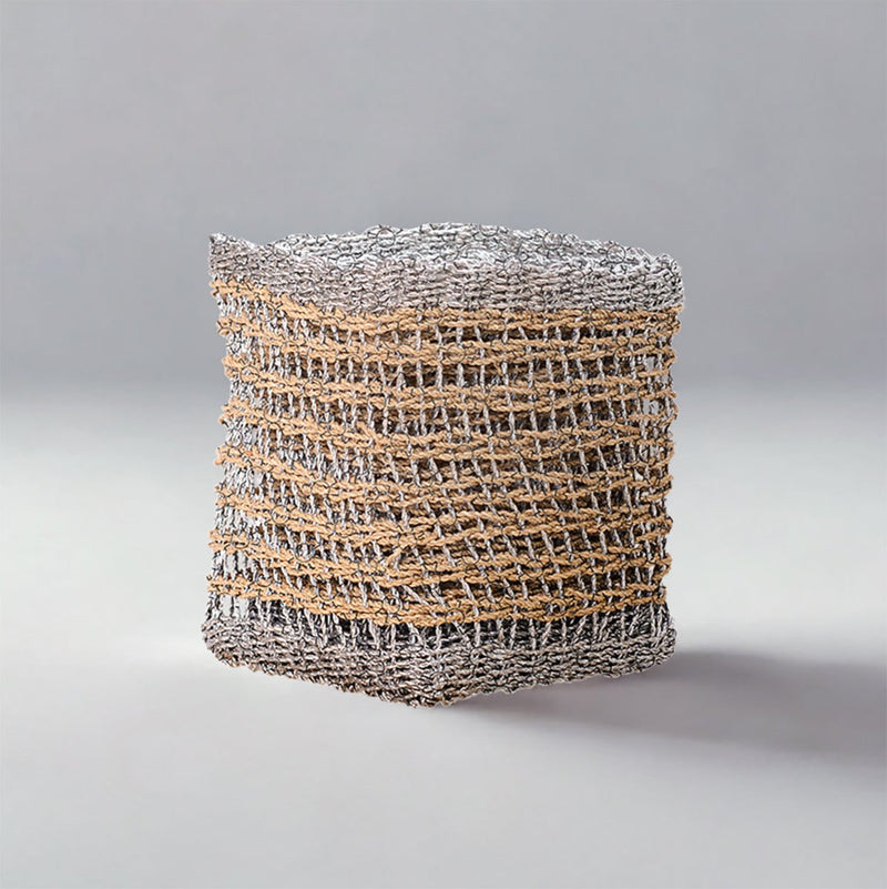 KERANJANG ANYAM Keranjang Anyam Kombinasi Tanpa Pegangan OLIV OLIV OSCARLIVING